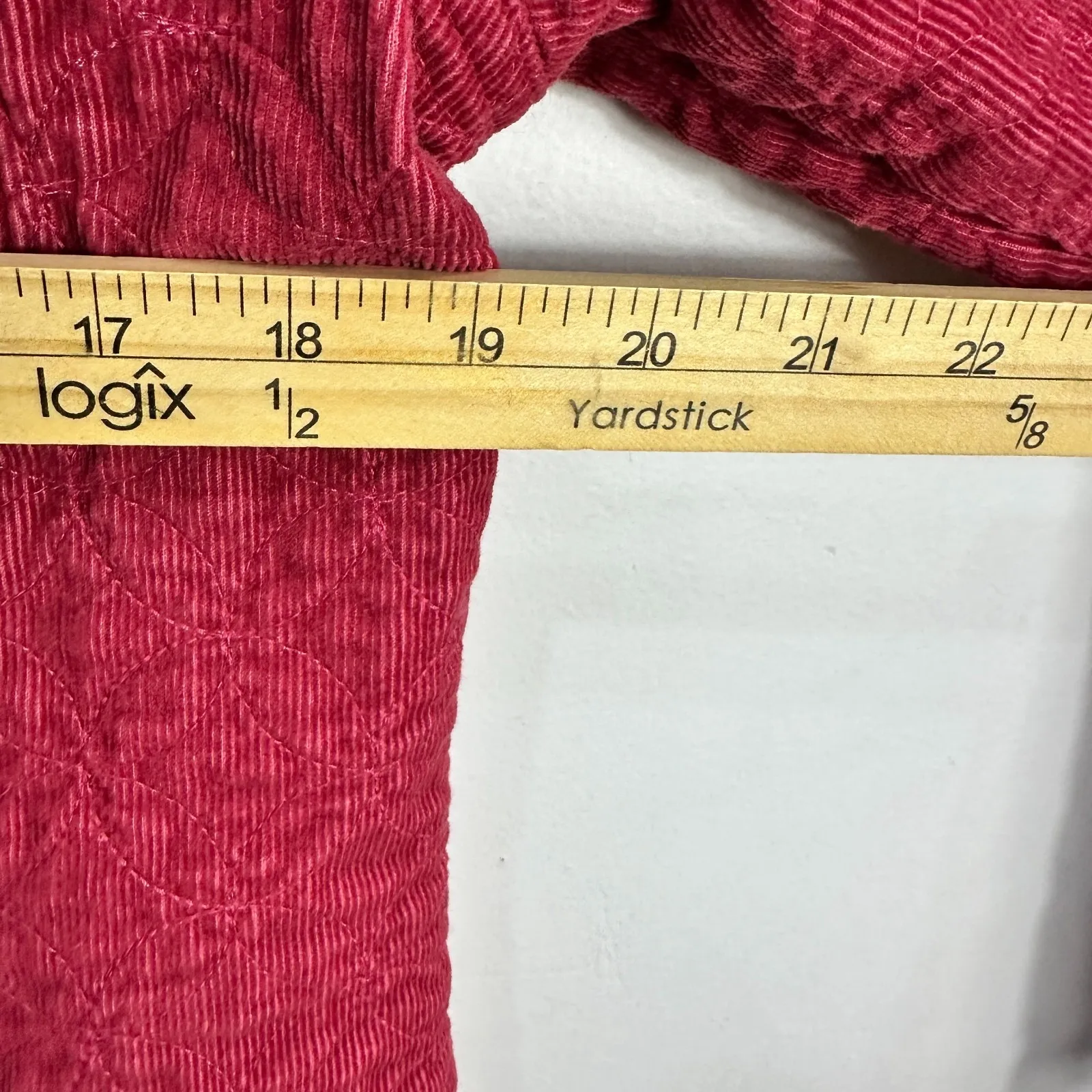 Cabi Womens Barn Jacket Size Medium Chore Coat Fall Pumpkin Picking Country Chic - Image 5