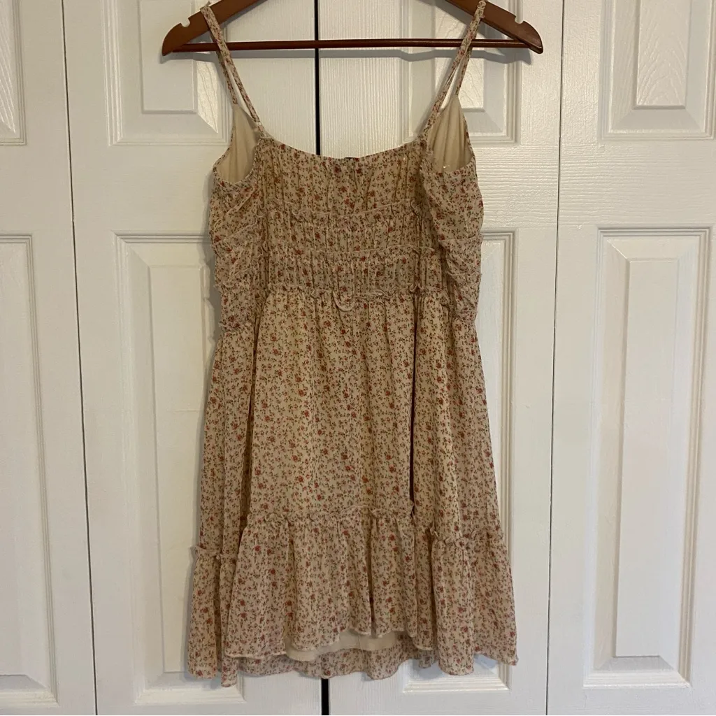 Trixxi Women Top Medium Babydoll Floral Cottagecore Milkmaid Coquette Fairy - Image 7