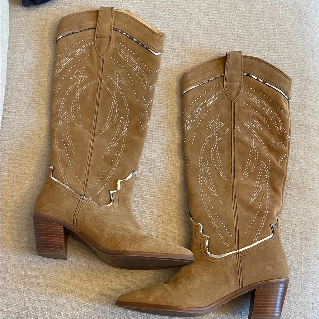 Frye  Sara Pointed Toe Western Boots - Image 2
