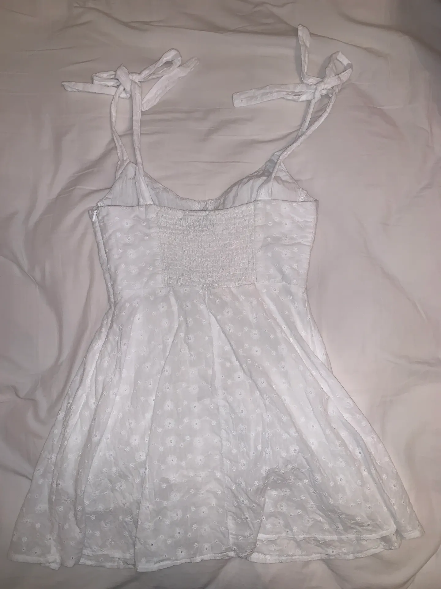 Hello Molly White Sundress - Image 2