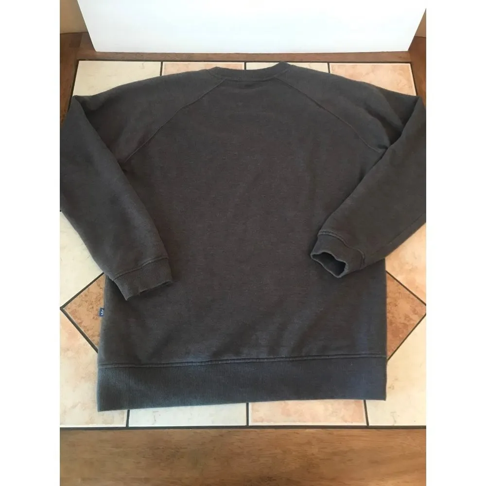 adidas Y2K pullover colorful sweatshirt grey size large - Image 9