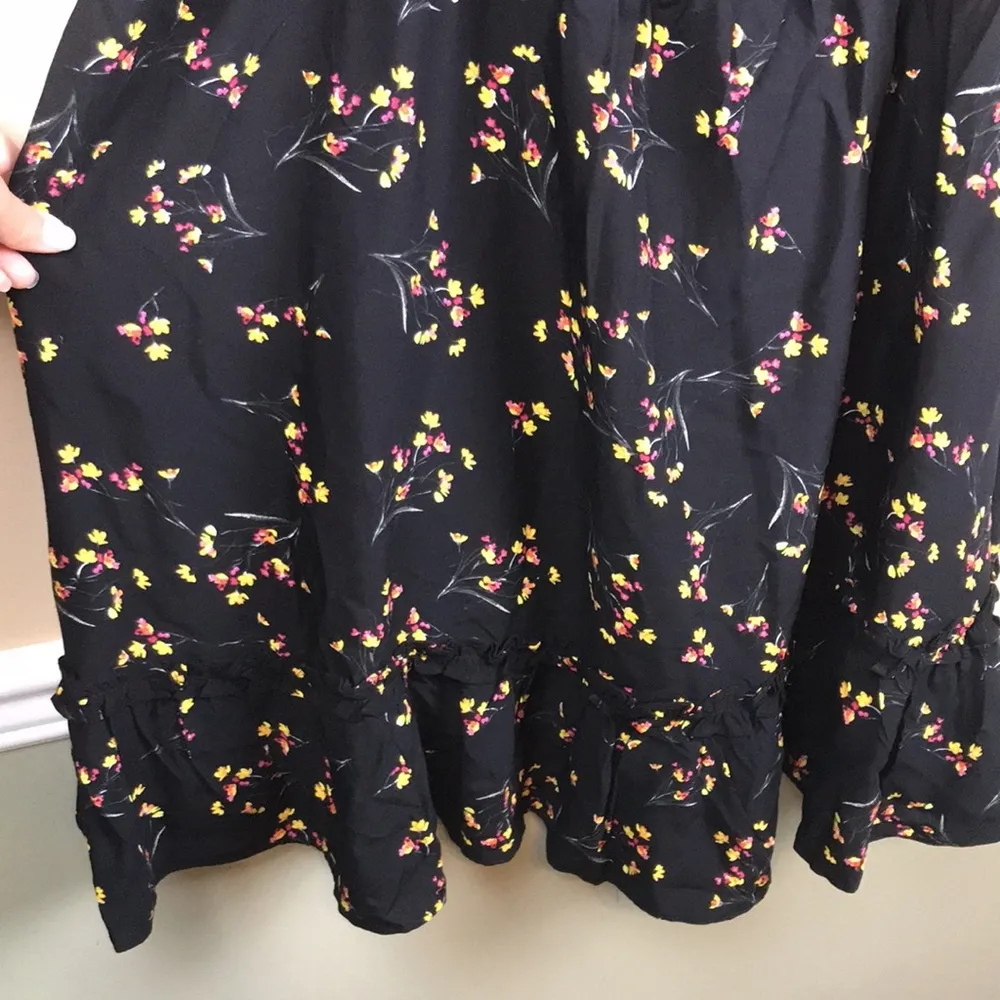 NWT City Chic Women’s Spring Tide Floral Tiered Ruffle Tank Mini Dress - Image 4