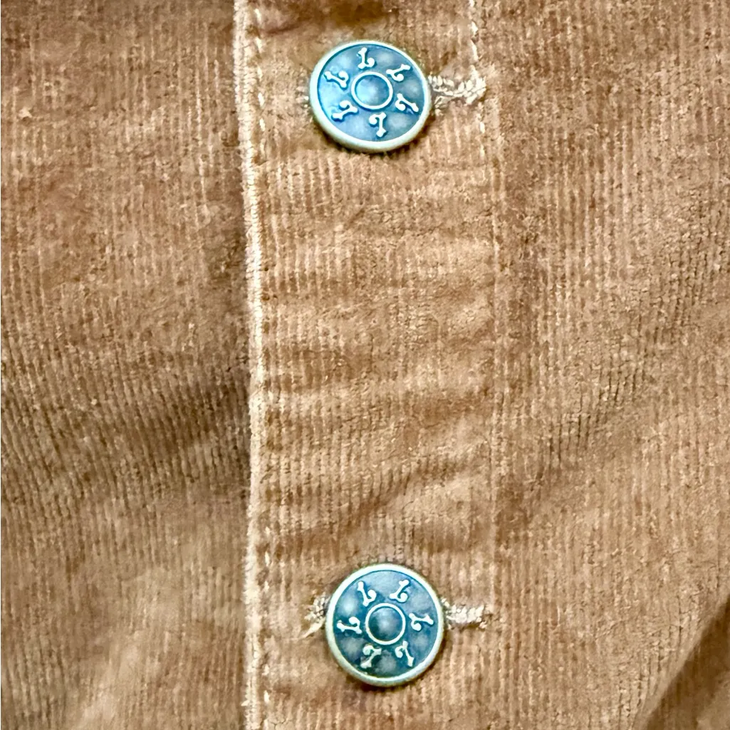 YMI Women's Brown Corduroy Jean Jacket - Image 4