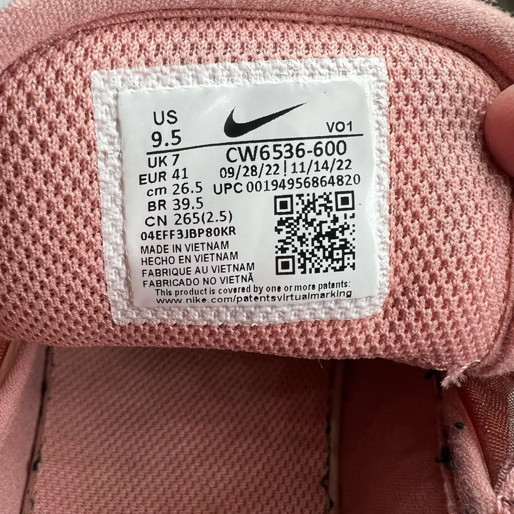 WOMEN'S NIKE COURT VISION ALTA TXT PLATFORM SNEAKERS 9.5 pink basketball casual - Image 10