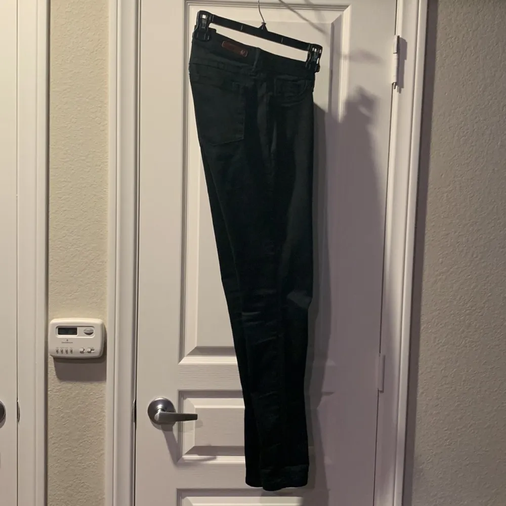 Women's Rock 47 Wranglers Black Denim Skinny Jeans Size 29 EUC #7598 - Image 9