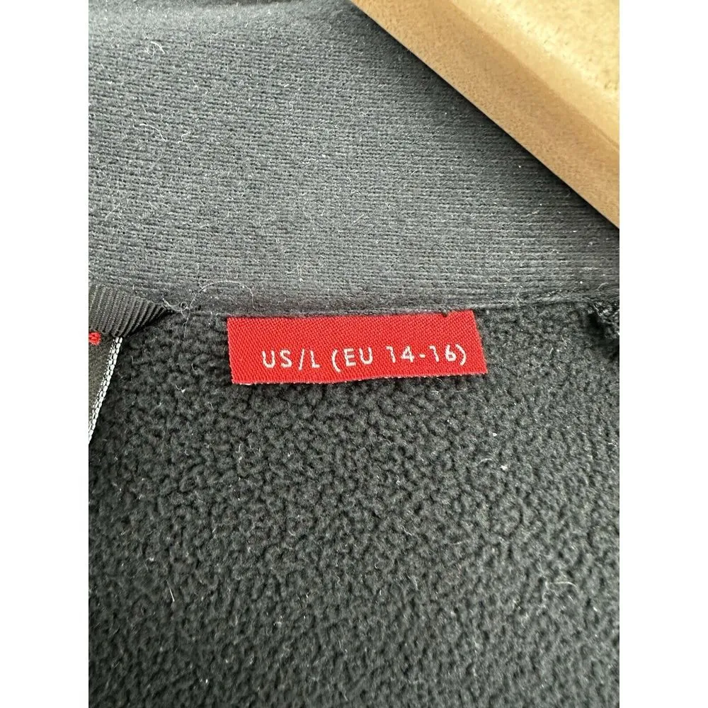 Spyder Bandita Full Zip Stryke Jacket Women's Size Large Fleece Lined Knit Black - Image 5