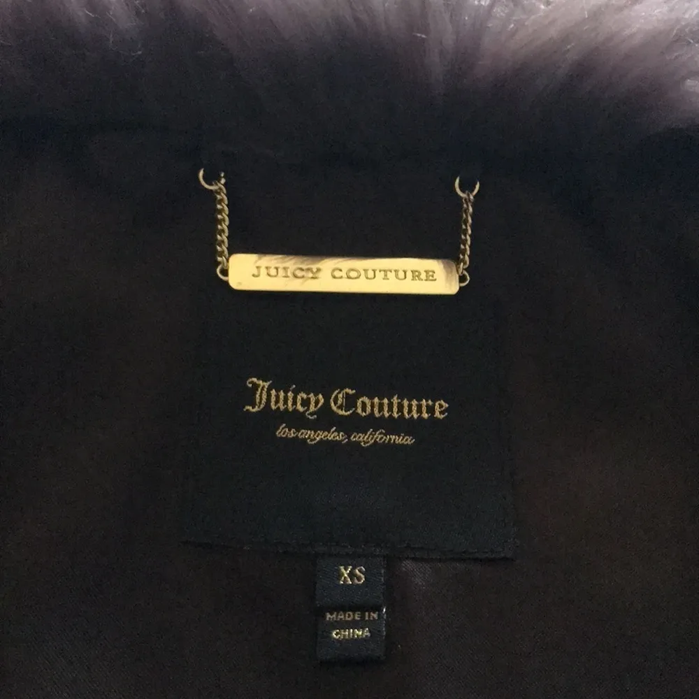 Juicy Couture Faux Mink Coat SZ XS org$398 - Image 4