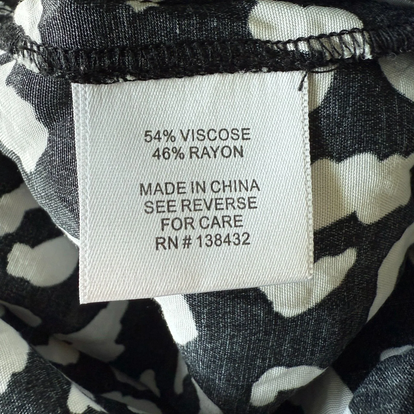 Modcloth Jumpsuit Cropped Bold Nation Snow Leopard Animal Print Black White 4 - Image 7