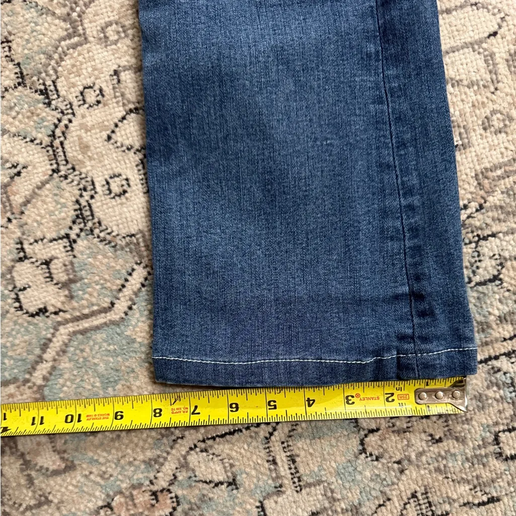 Miss Me Blue Flare Jeans with Embroidered Pockets - Image 6