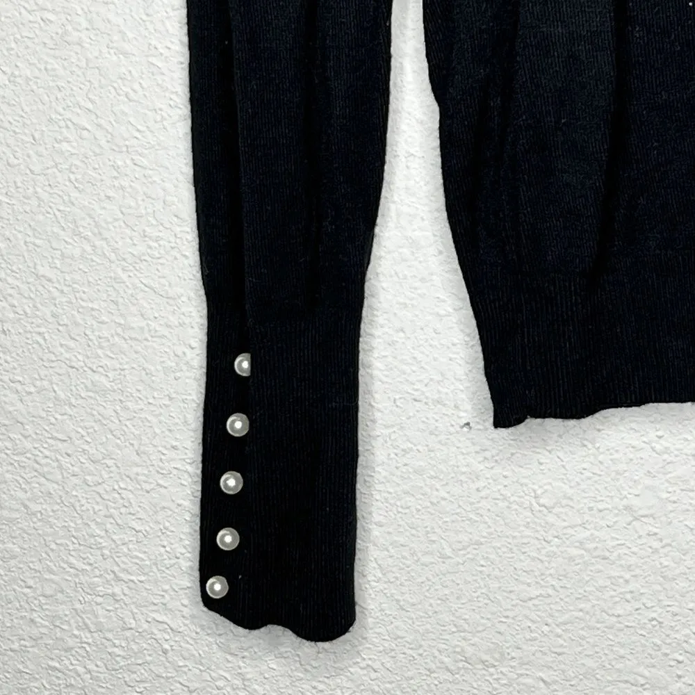 Zara‎ Knit Black Sweater - Image 3