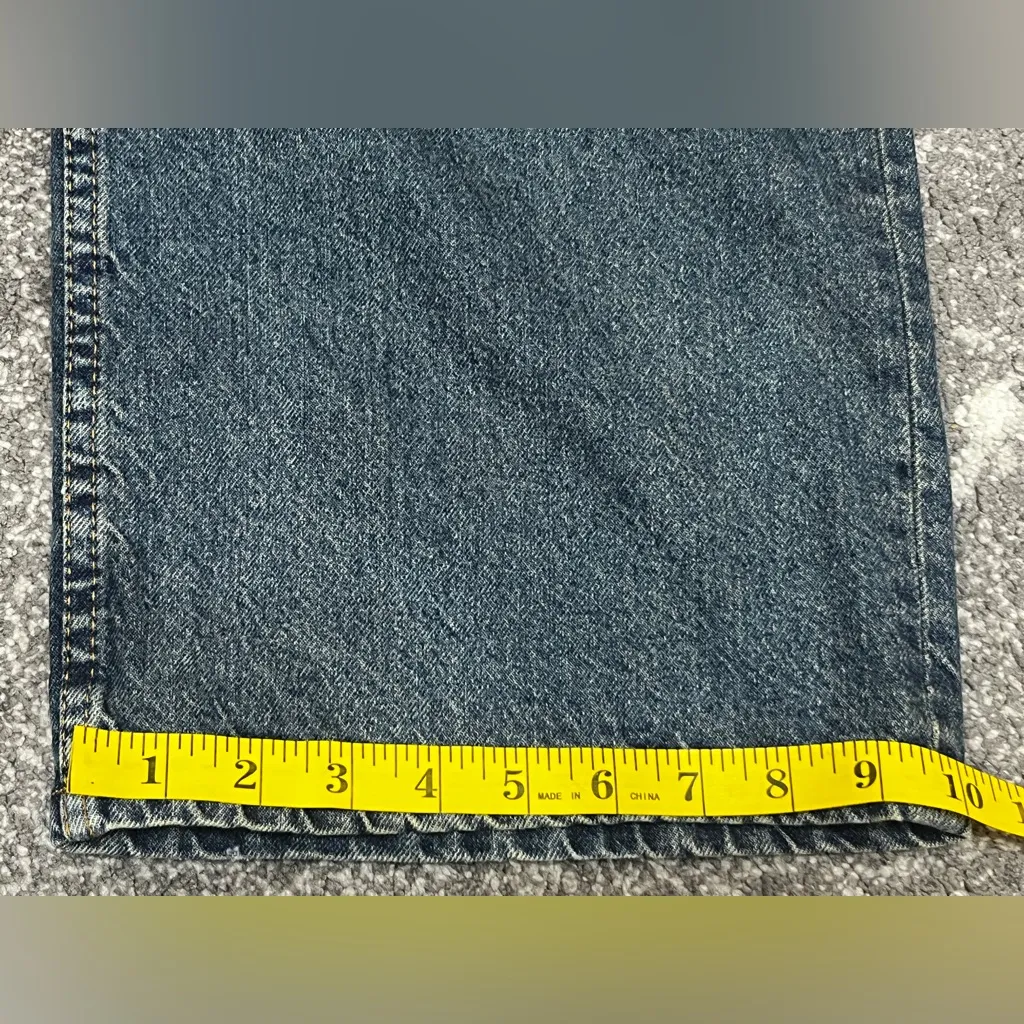 Motel Rocks wide-leg denim jeans Size W28 L34  Dark Vintage Wash - Image 6