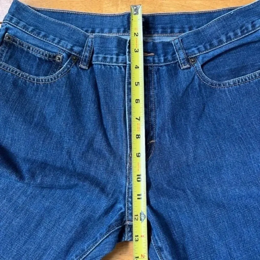 J.Crew W33 L30 Factory Driggs Premium Jeans‎ Denim Pants Mid Rise Straight Leg Blue Size undefined - Image 8