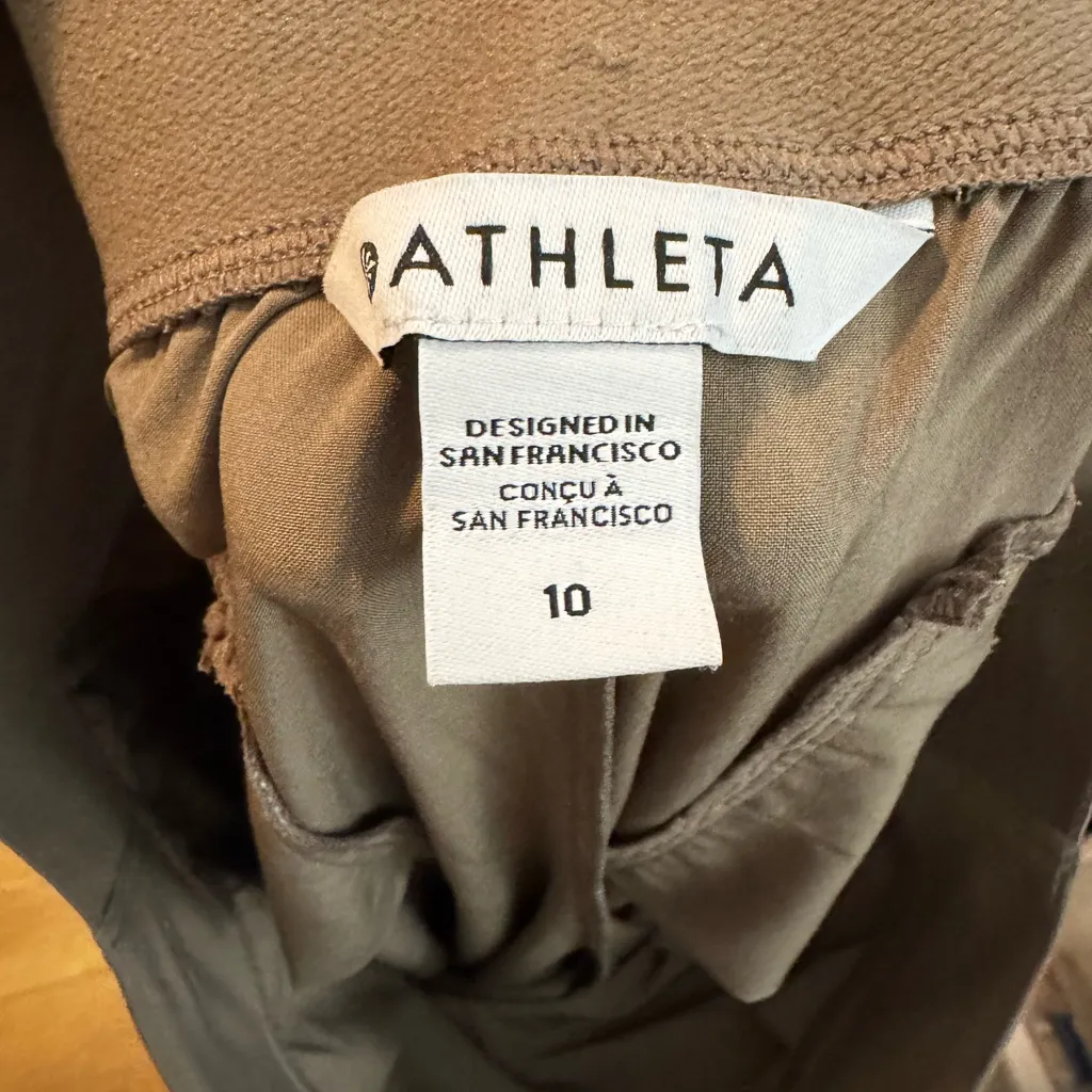 Athleta New Brooklyn Heights Jogger Pyrite Tan Size 10 - Image 7