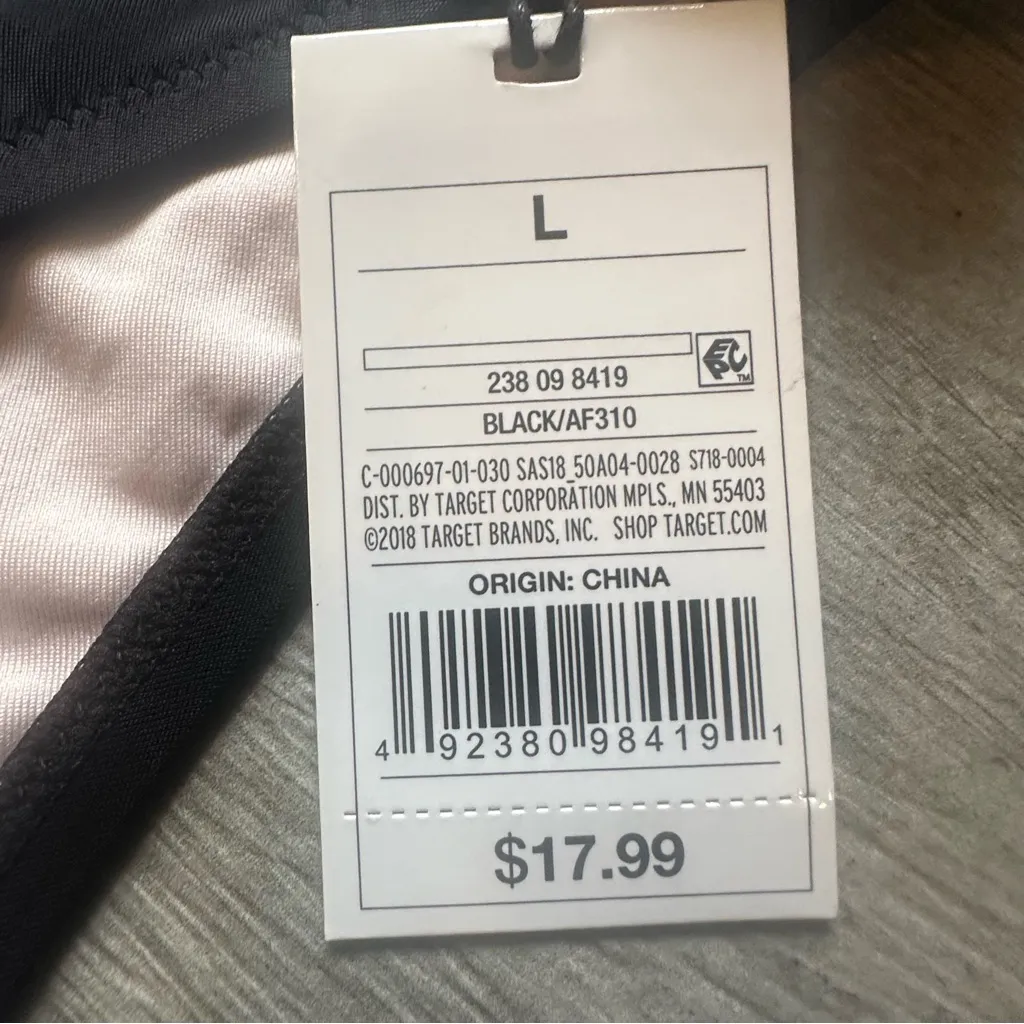 Shade & Shore Classic Black Bikini Bottom - Image 3