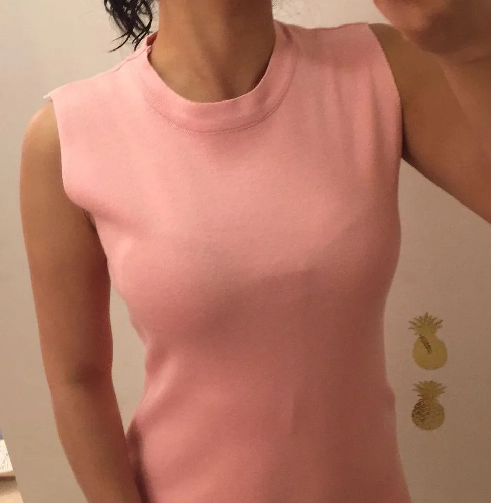 Bubble gum pink knitted dress set. Xs - Image 8