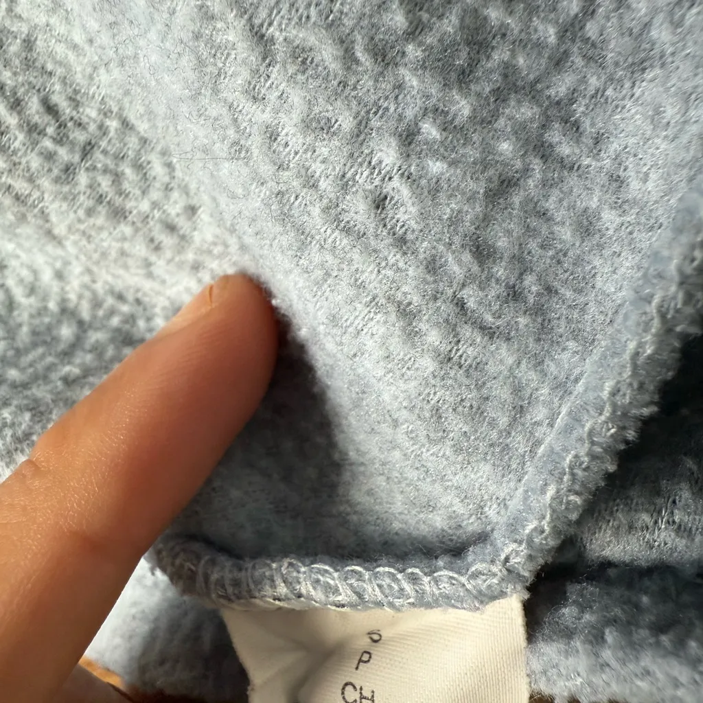 Old Navy Gray Quarter-Zip Pullover - Image 3