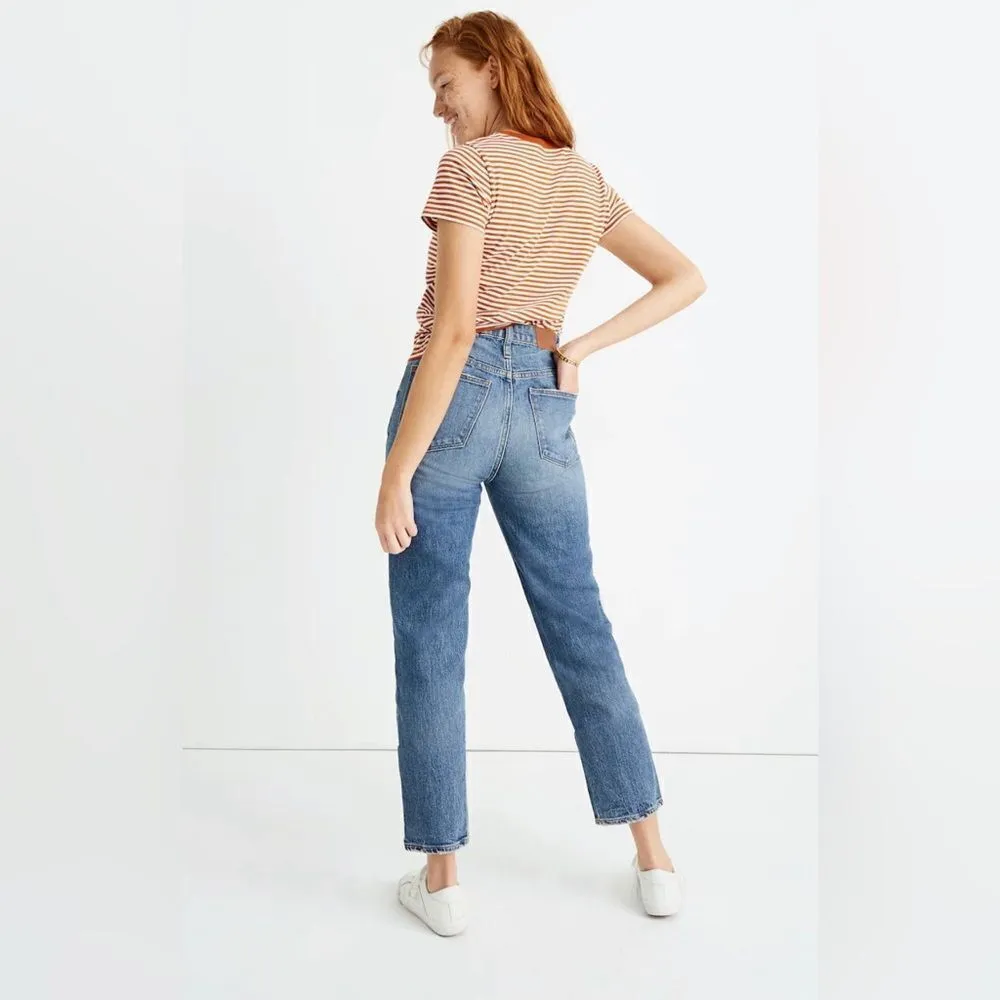 Madewell Classic Straight Jeans in Peralta Wash - Image 4