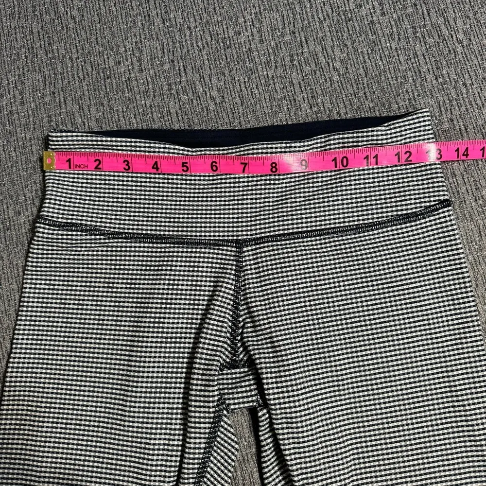 Lululemon Wunder Under Crop Gingham Plaid Leggings - Image 13