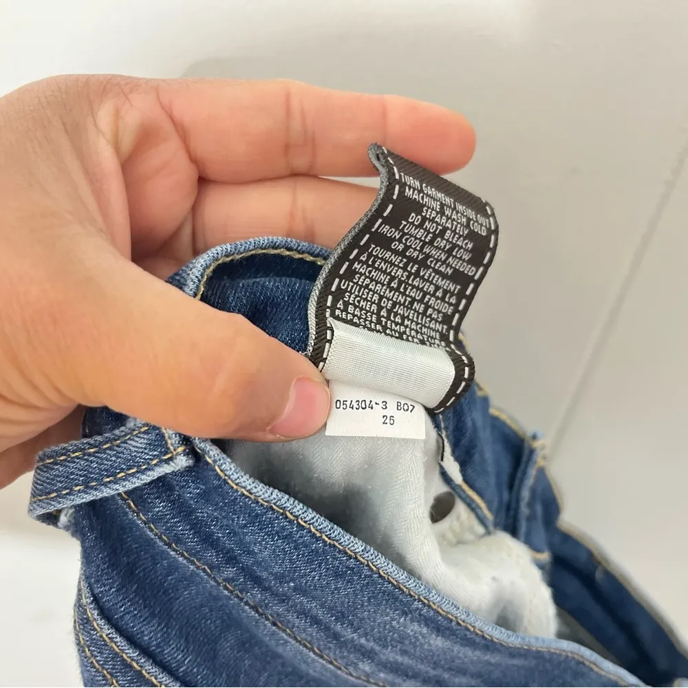 7 For All Mankind Womens Gwenevere Skinny Jeans Blue Size 26 - Image 12