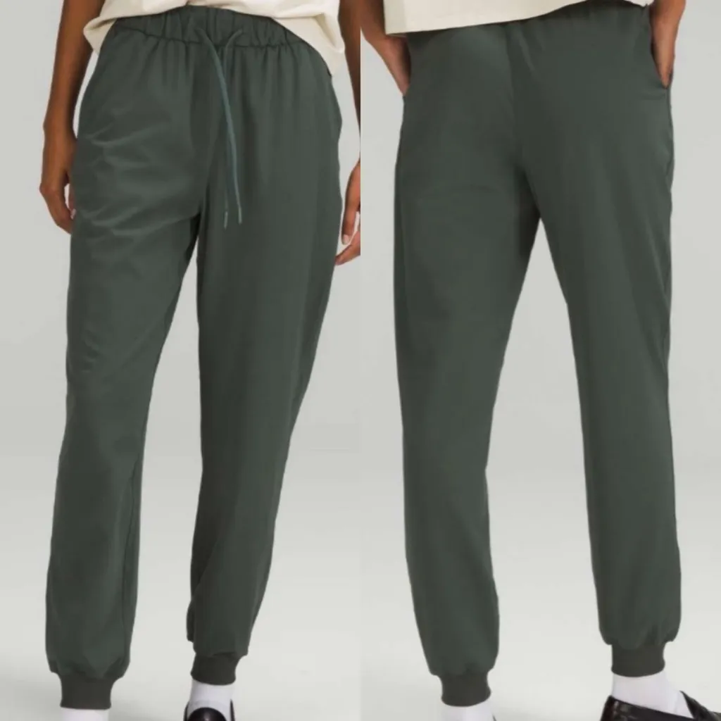 Lululemon Stretch High-Rise Jogger *Full Length Smoked Spruce Green - Image 2