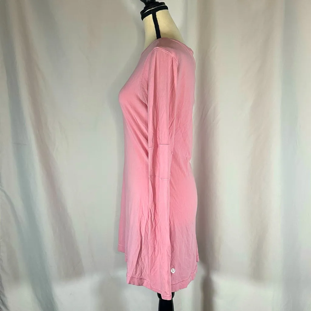 Lululemon • Women's Long Sleeve Pink Tee Size Small - Image 2
