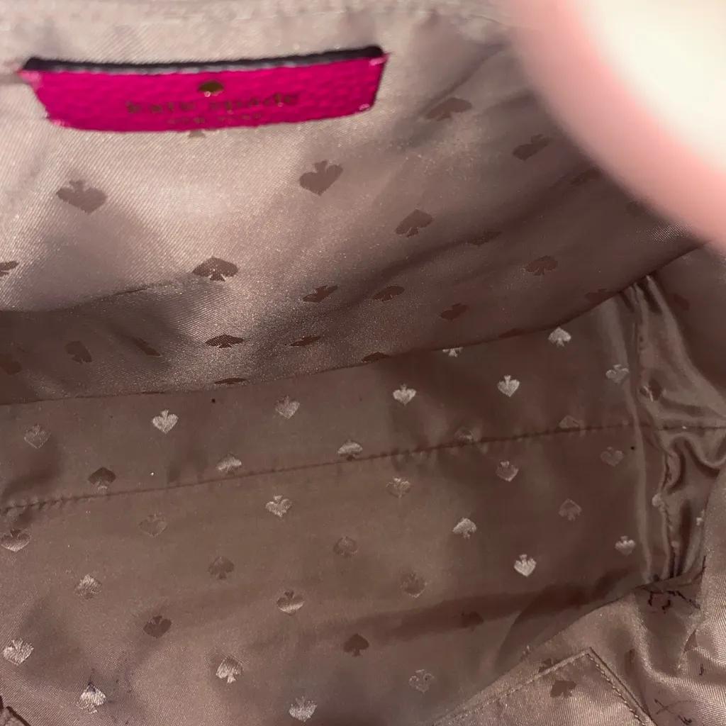 Gorgeous color on this brand new Kate Spade shoulder bag. Very roomy. - Image 4