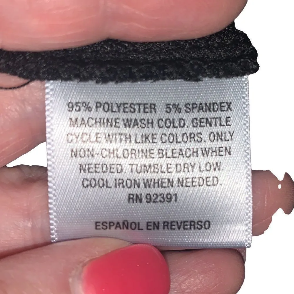 MAISON JULES black textured‎ a-line skirt XS - Image 6