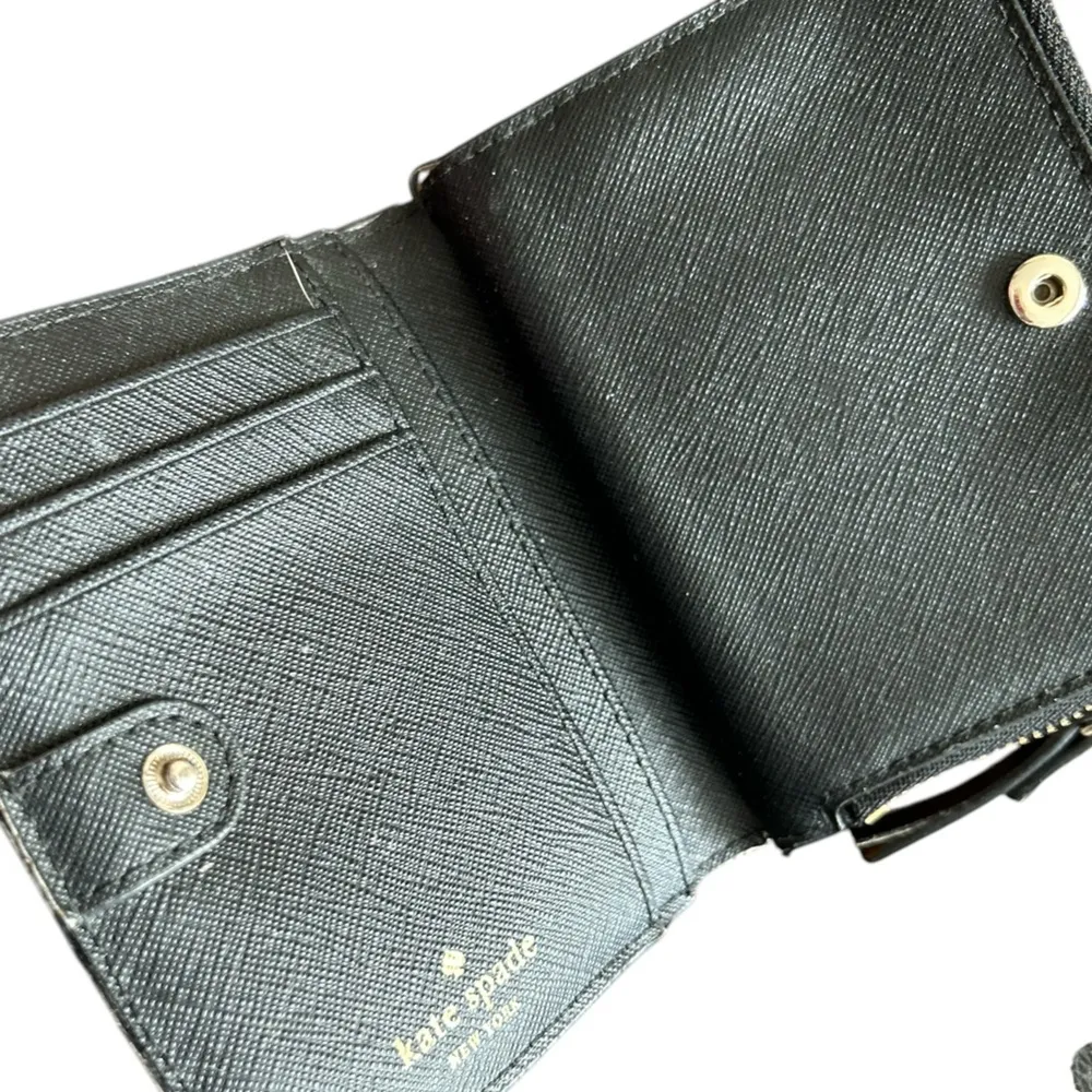 Kate‎ Spade Women's Black Leather Wallet - Image 5