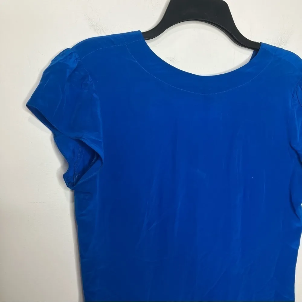 Vintage Maggy London by Jeannene Booher 100% silk dress drop waist size S/M‎ - Image 8