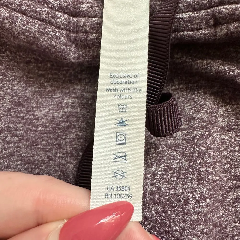 Lululemon heather purple jogger sweatpants size 4 - Image 8