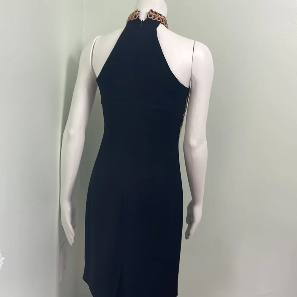 Alberto Makali Black and Rose Gold Dress - Image 5