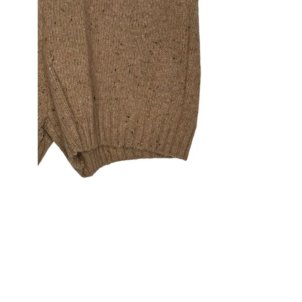 Zara Womens Shorts Cable Knitted High Waist Elastic Waistband Cut-Off Medium NWT - Image 2