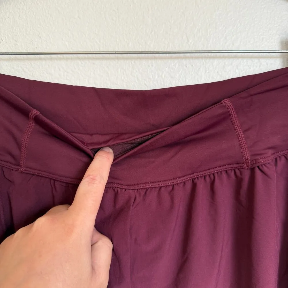 NWT Halara Breezeful Palazzo Flowy Wide Leg Casual Pants in Amaranth Purple - Image 5