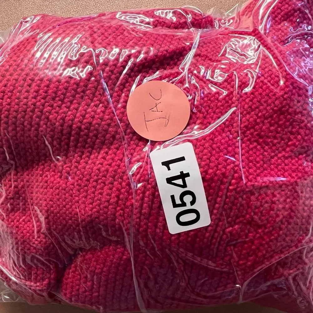 Women's  J.Crew Mercantile sweater light red merino mange long sleeve size XXS. - Image 10