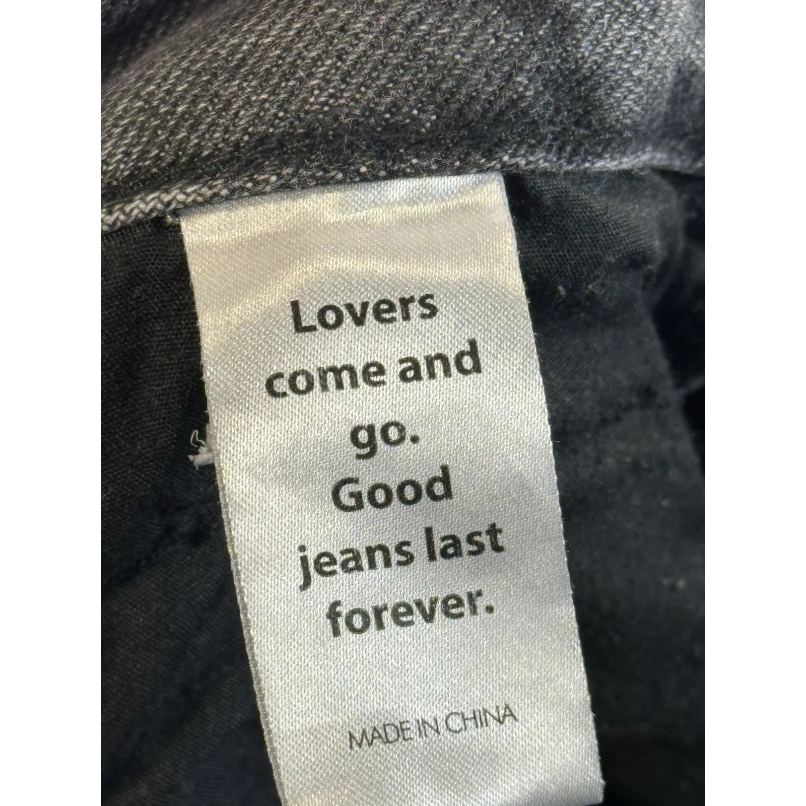 PacSun Jeans Women's Size 24 90s Boyfriend‎ High Rise Black Ripped Hobo Pants - Image 7