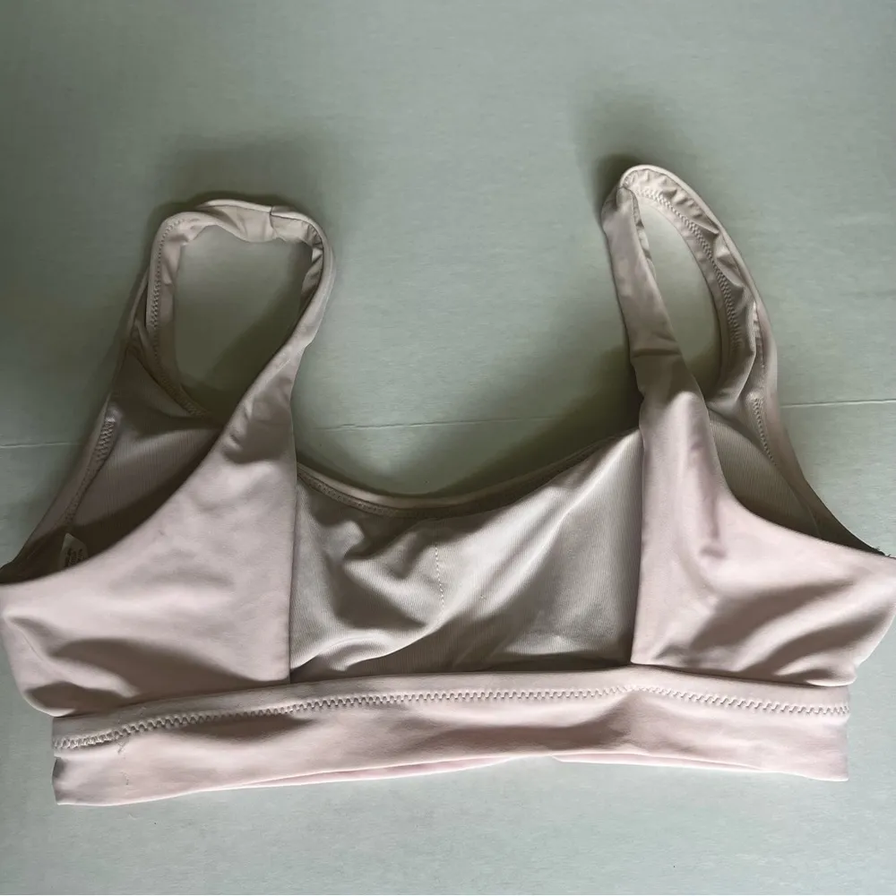 Aerie Scoop neck bikini top pink size xs - Image 4