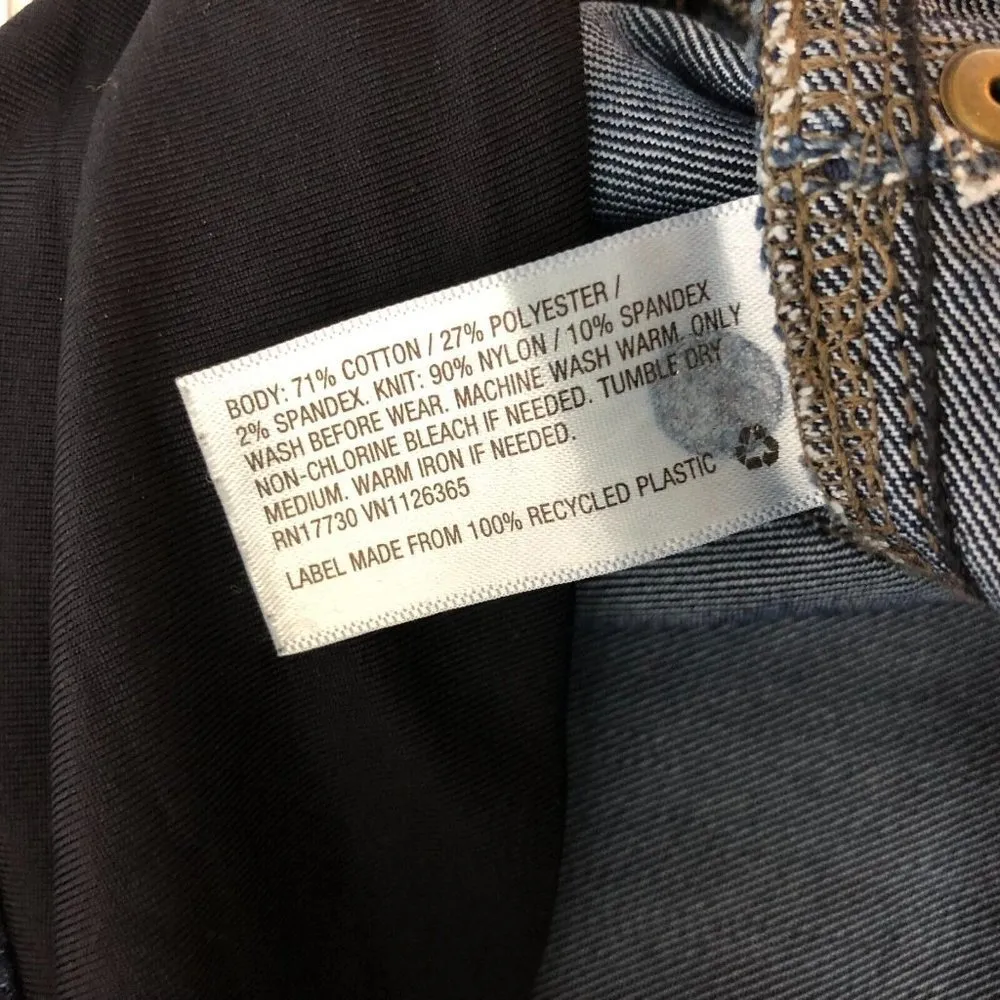 Isabel Maternity Womens Jeans Skinny Dark Wash Pull On Stretch Size 10/30R - Image 5