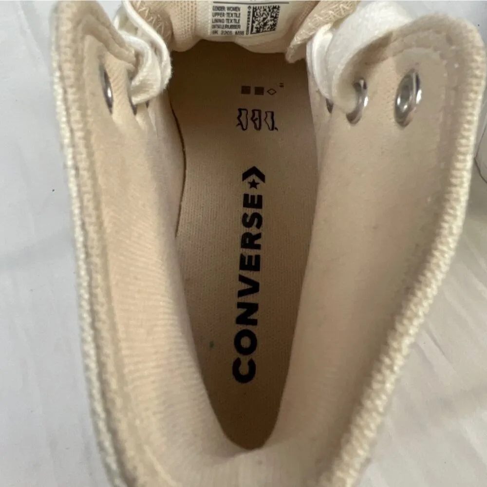 Converse Cuck Taylor Women's White Shoes/Sneakers Sz 5 SKU 4255 - Image 10