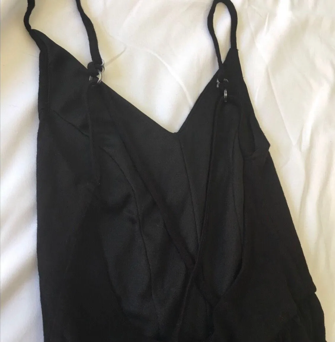 Wet Seal Criss Cross Back Romper  - Image 4