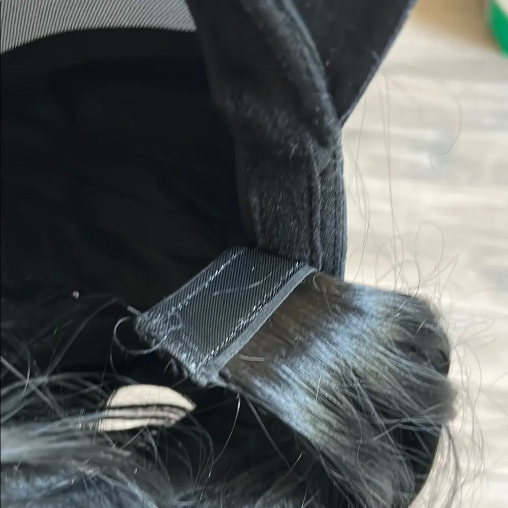 Black Wig Hat - Image 4