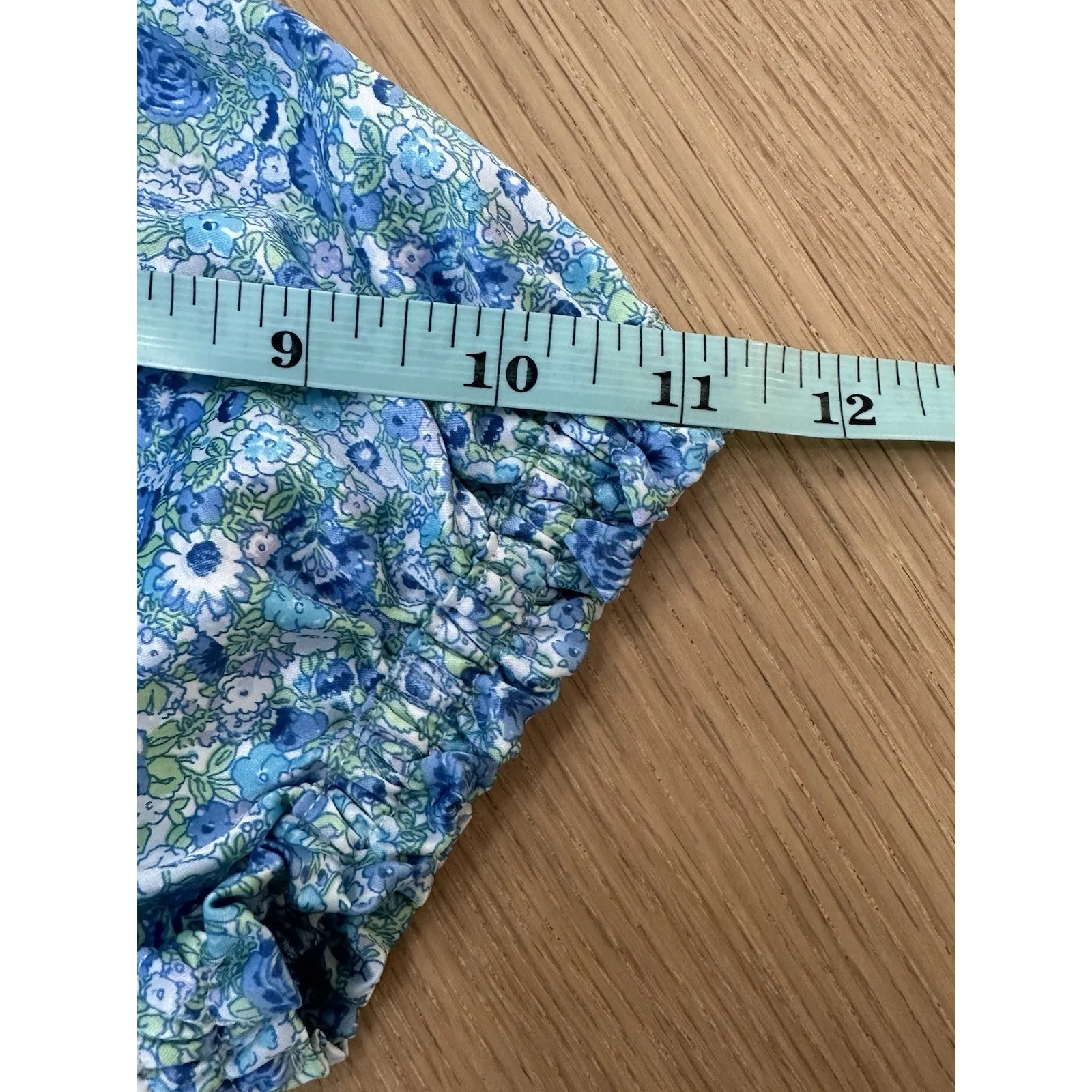 For Love & Lemons Alana Ruched Floral Mini Dress Size Small 2486 - Image 8