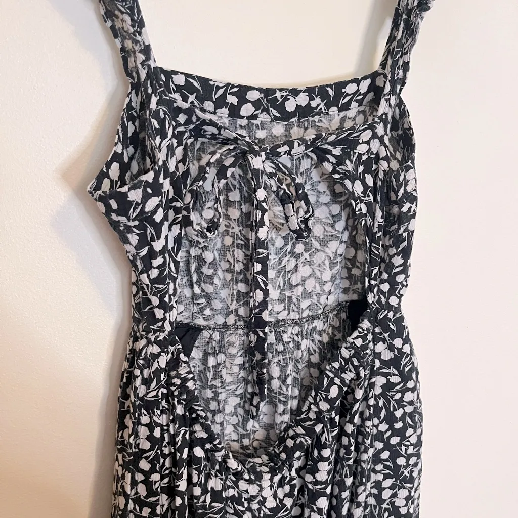 RIXO x Target Floral Midi Dress Black Size 6 - Image 9