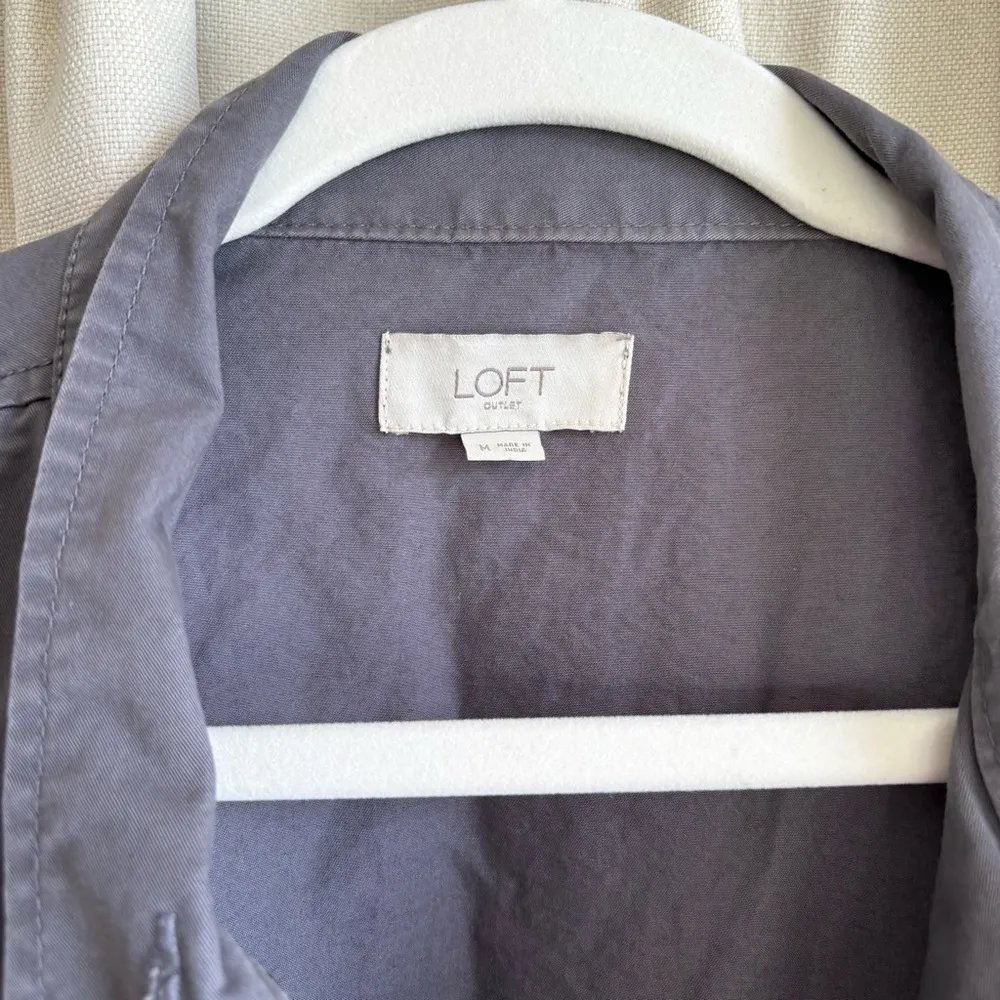 Loft  grey zip up jacket - Image 2