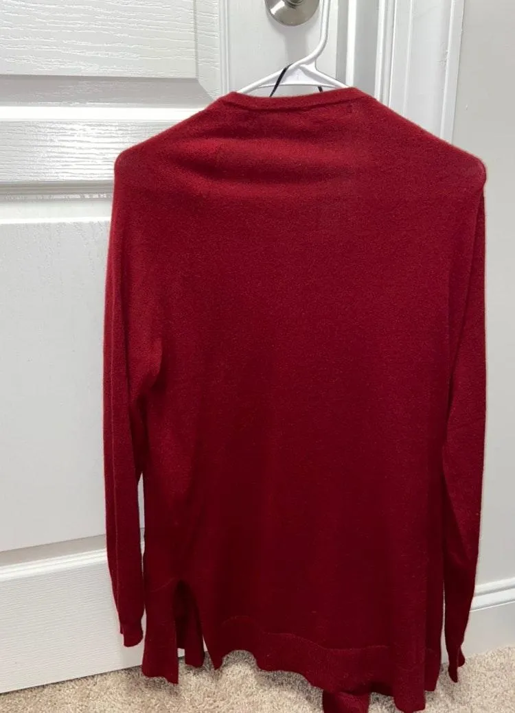 Love Tree Maroon Cardigan - Image 2