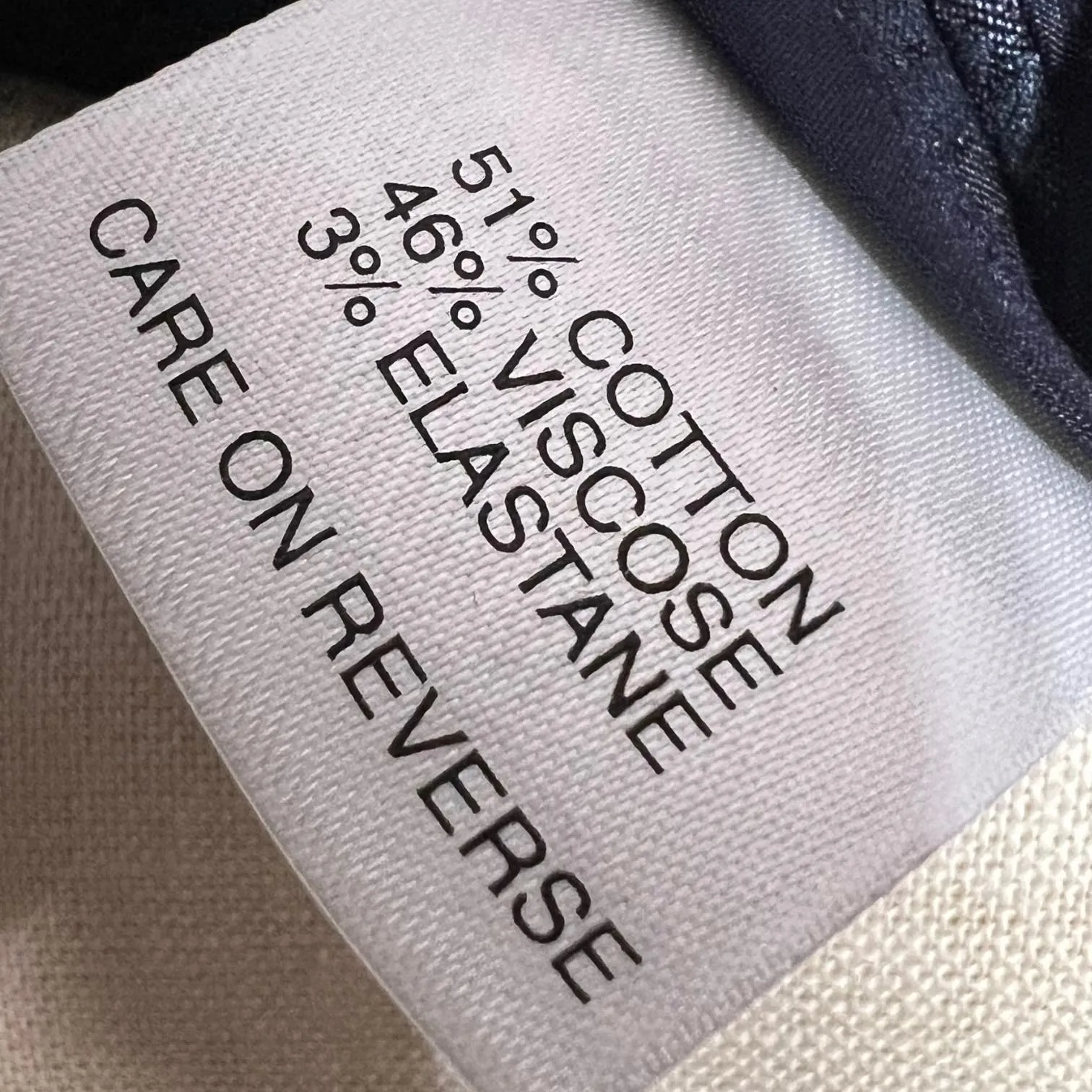 St. John Sport Blue Jacquard Jacket Blazer Denim Trim Studs Medium - Image 6