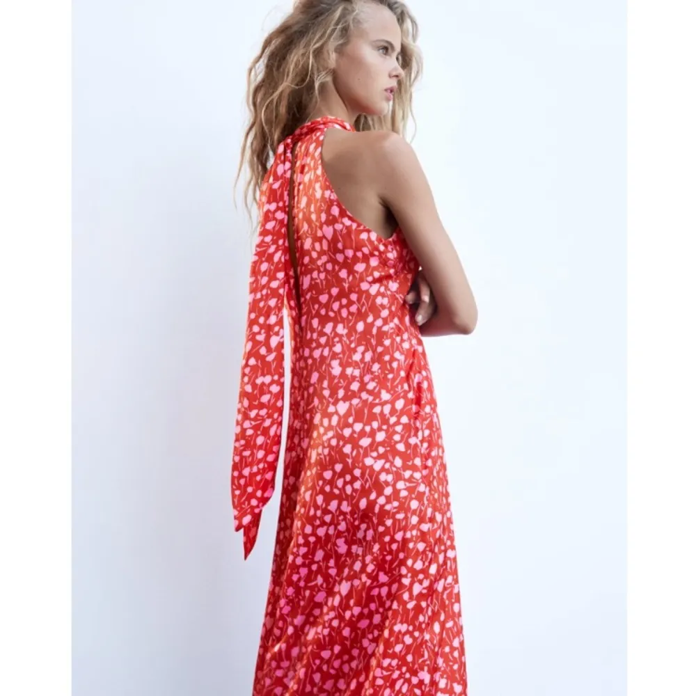 LAST ONE🔥ZARA Blogger’s Fav| NWT Halter Floral Dress - Image 14