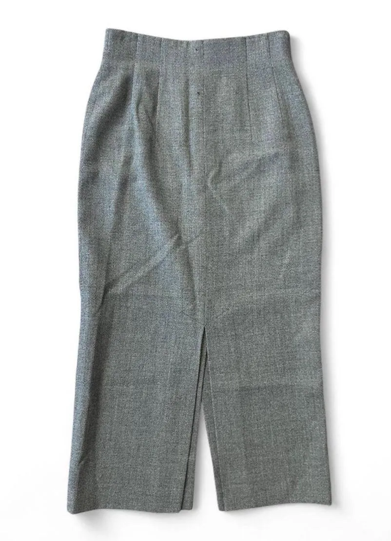 KL Karl Lagerfeld Button Up Grey Midi Skirt 6 - Image 5