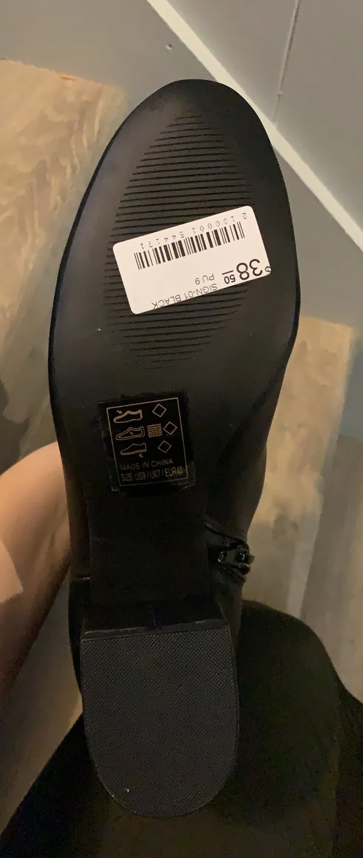 Qupid NWT Black Booties - Image 5