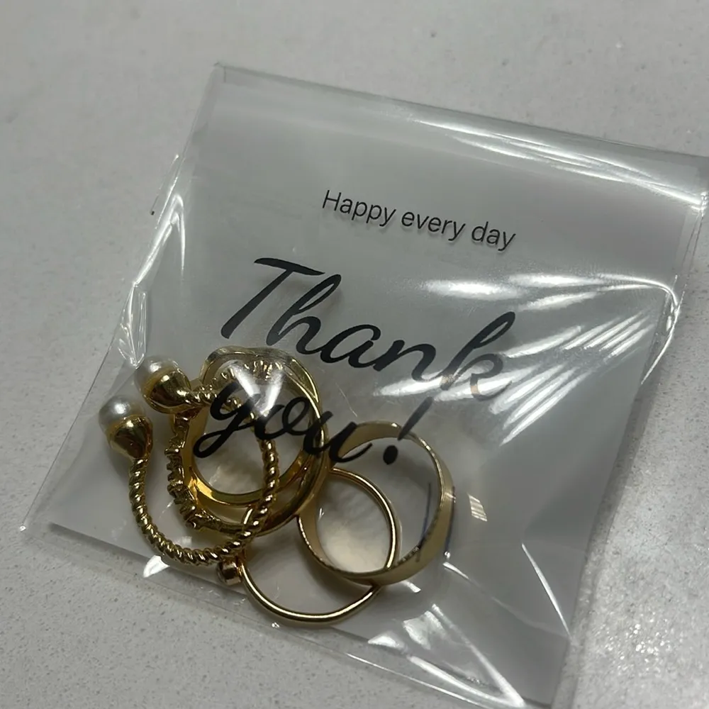 Bohemian Gold Ring Set 💛 Lot 11 - Image 4