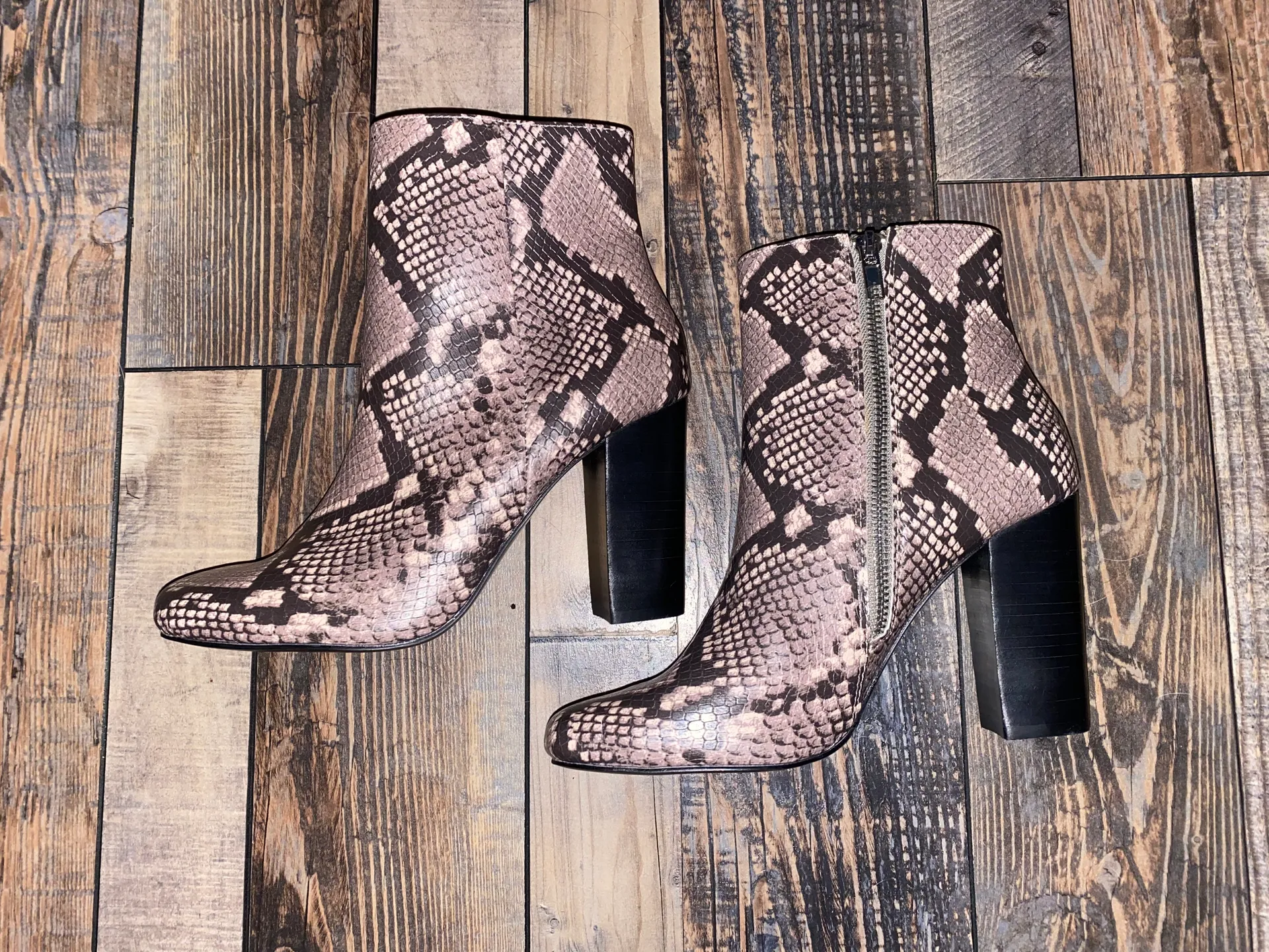 Steve Madden Snakeskin Booties - Image 2